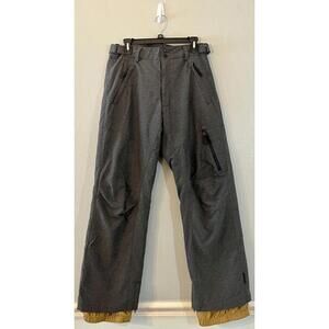 Body Glove Snowboard Ski Pants Size Medium Gray Brown Snow Winter Skiing